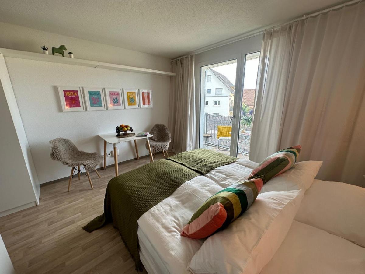 Komfortables, Barrierefreies Appartement Mit Sonnigem Balkon In Der Naehe Von Flughafen Und Messe 30 لينفلدن اشتردين المظهر الخارجي الصورة