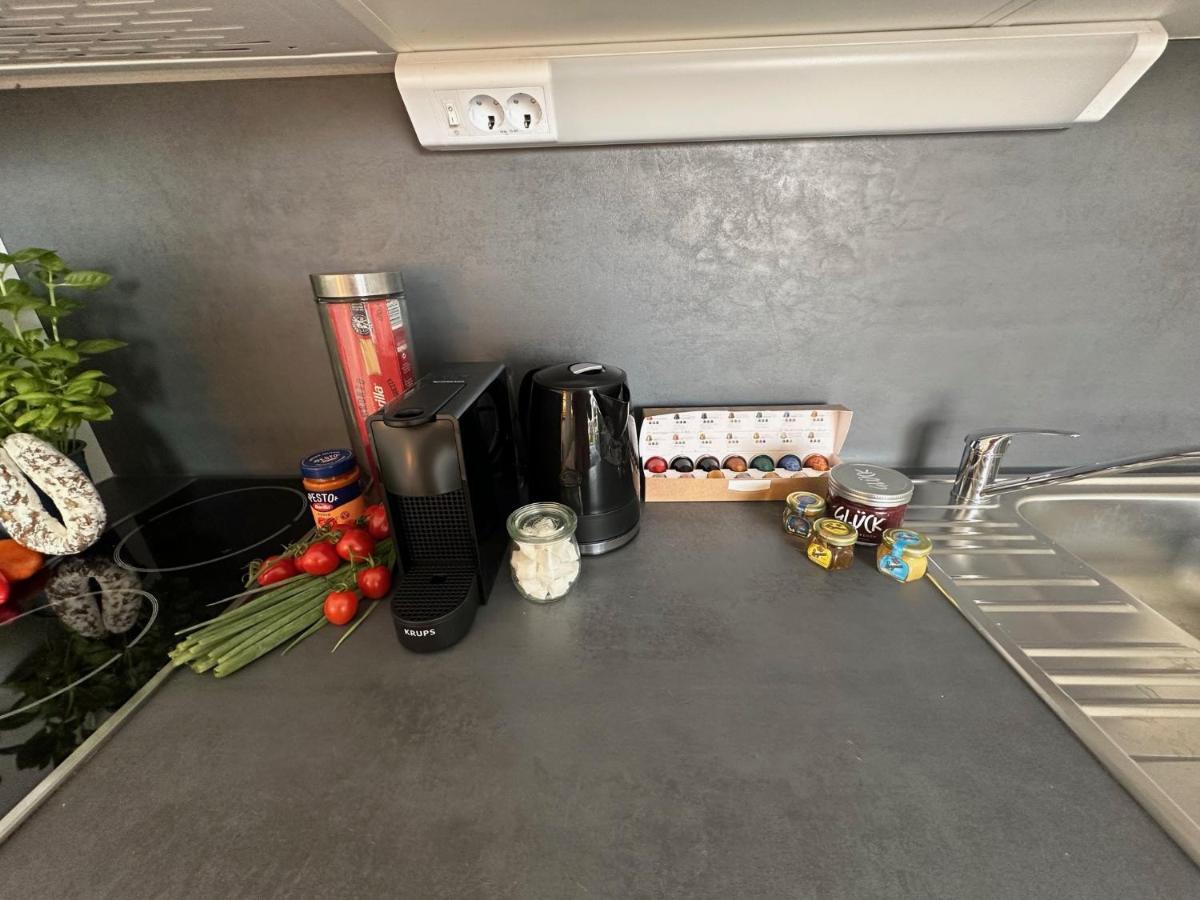 Komfortables, Barrierefreies Appartement Mit Sonnigem Balkon In Der Naehe Von Flughafen Und Messe 30 لينفلدن اشتردين المظهر الخارجي الصورة