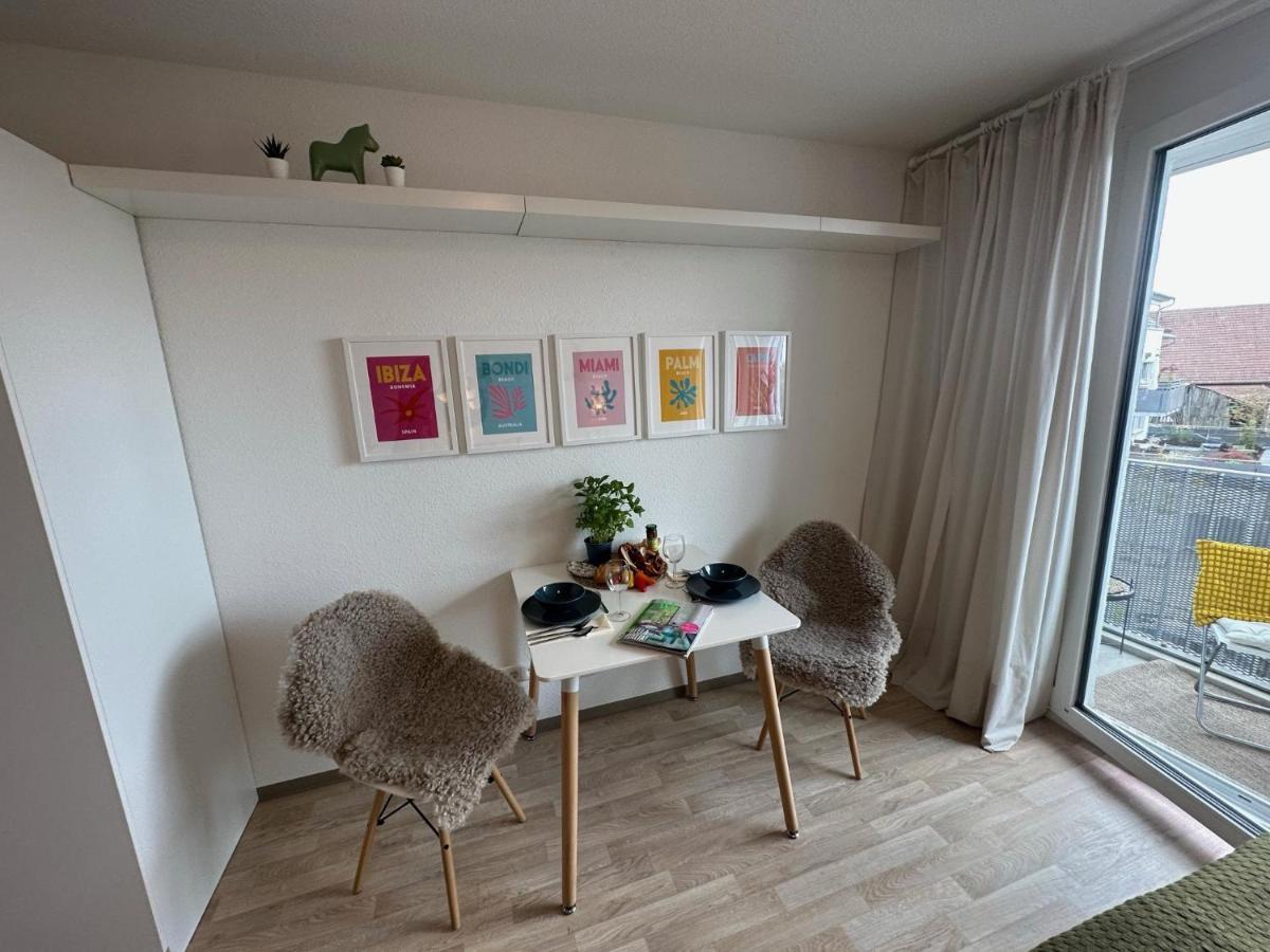 Komfortables, Barrierefreies Appartement Mit Sonnigem Balkon In Der Naehe Von Flughafen Und Messe 30 لينفلدن اشتردين المظهر الخارجي الصورة